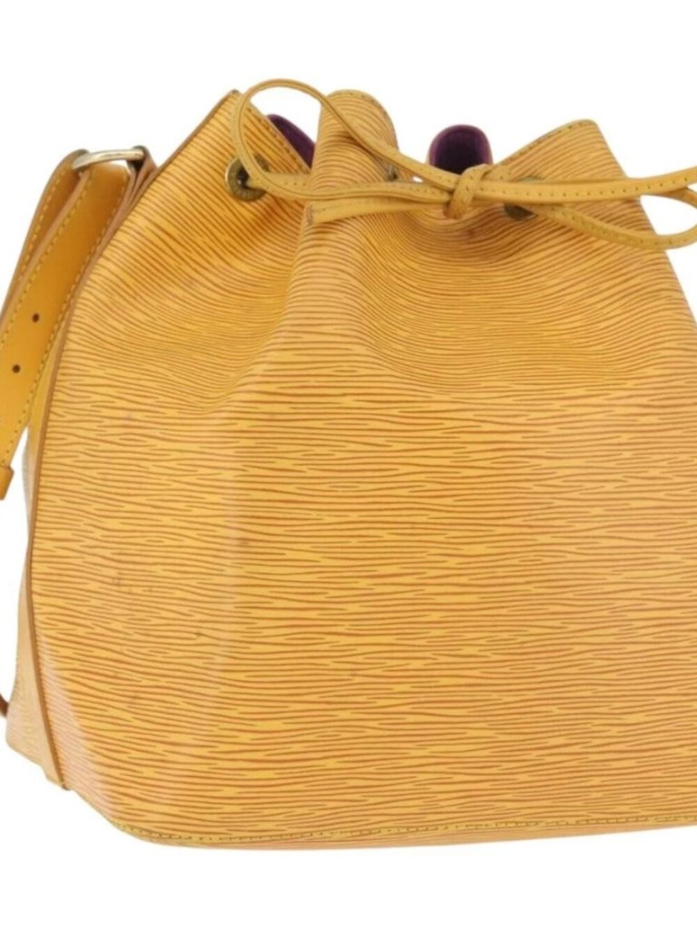 LOUIS VUITTON Epi Petit Noe Shoulder Bag Yellow M44109 LV Auth ka2883 - Picture 2 of 16